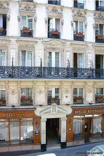 Hotel Meslay Republique Paris France