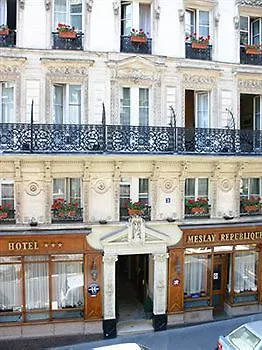 Hotel Meslay Republique París